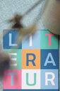 bunter Flyer vom Literaturkontor
